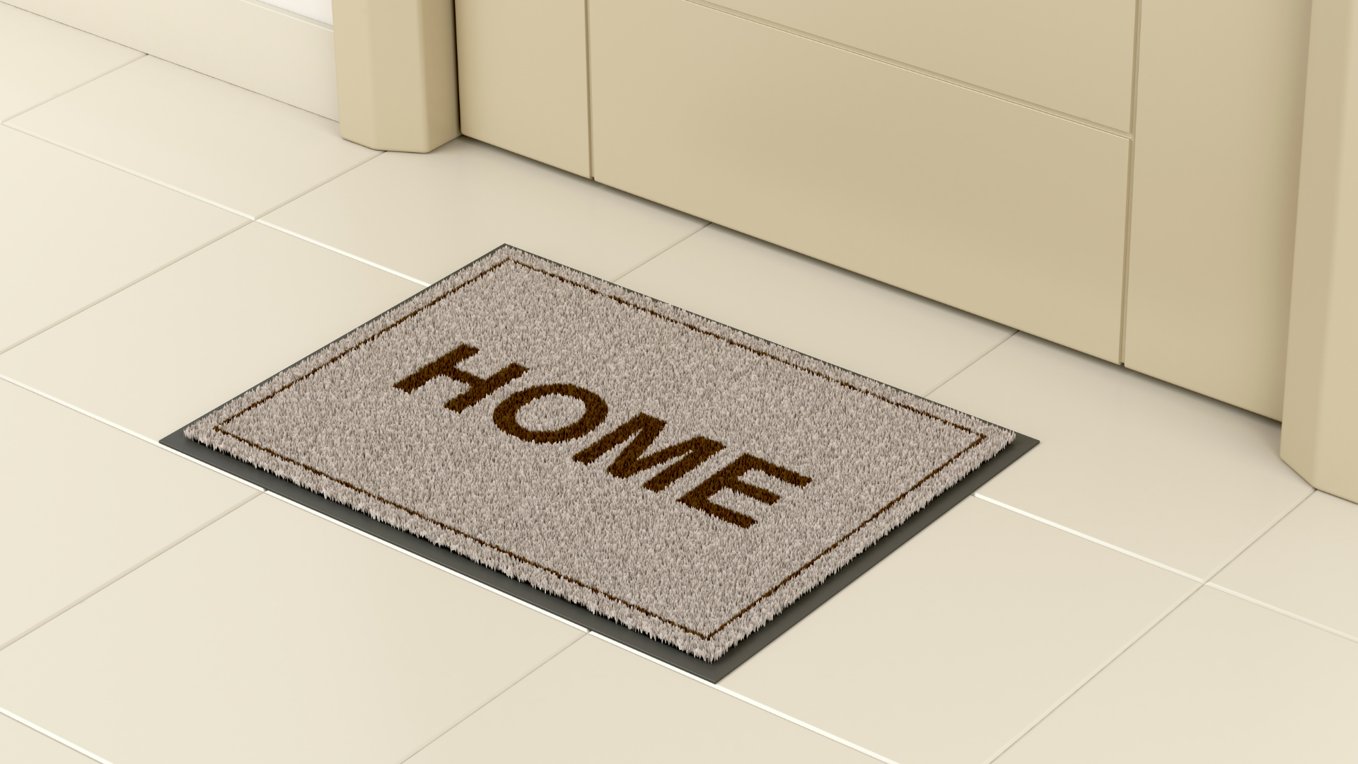 ALLONWAY Zerbino Personalizzato 50X80 cm, Tappeto Assorbente Ingresso