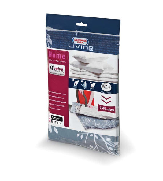 DOMOPAK LIVING SACCHI SALVASPAZIO SOTTOVUOTO JUMBO CM.90X110 2PZ