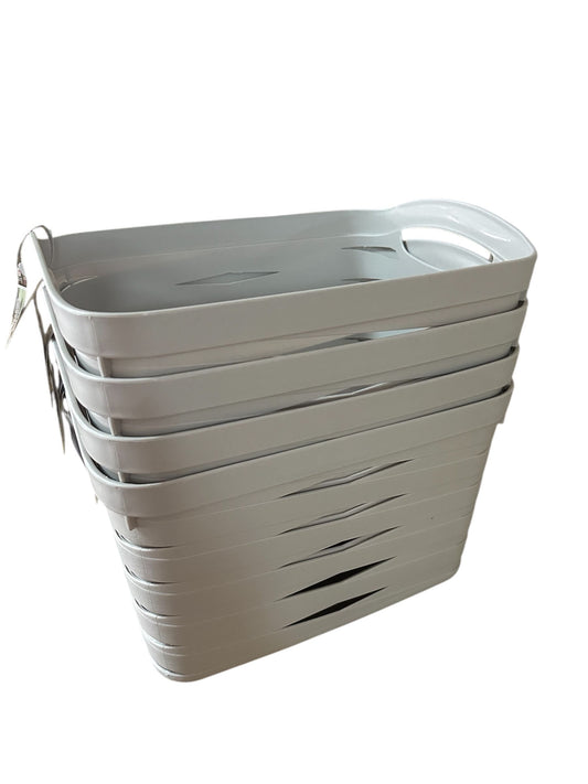 DOMOPAK LIVING CESTO PP COLORE ECRU' L 17L CM.36X26,5X24