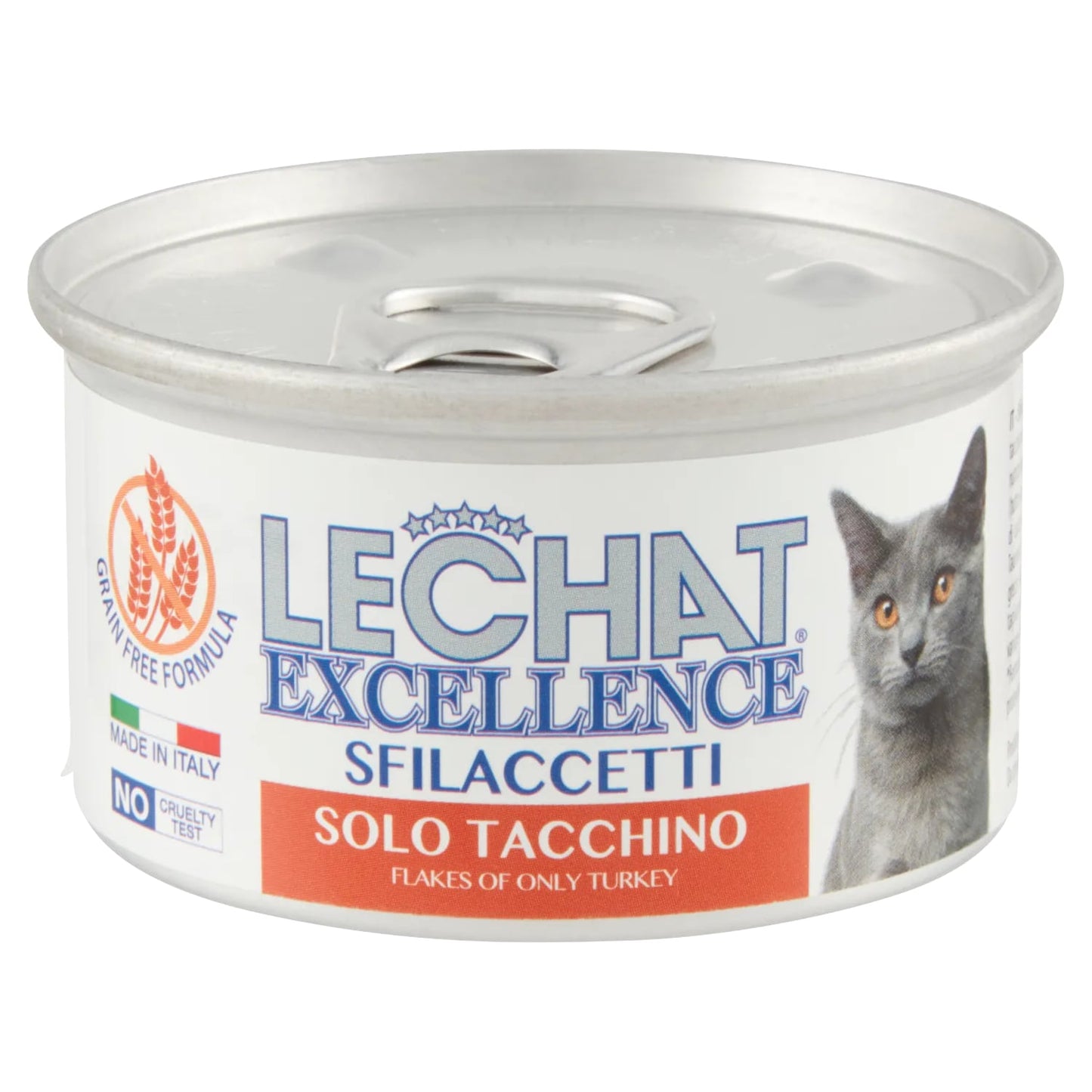 LECHAT EXCELLENCE SFILACCETTI 80G SOLO TACCHINO