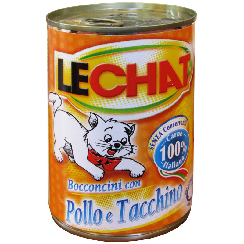 LECHAT BOCCONCINI 400G POLLO E TACCHINO