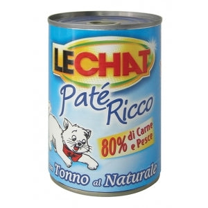 LECHAT PATE' RICCO 400G TONNO AL NATURALE