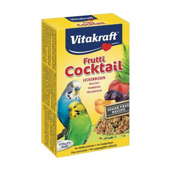 VITAKRAFT FRUTTI COCKTAIL 200G PER PAPPAGALLINI ONDULATI