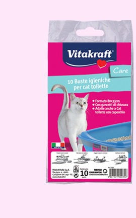 VITAKRAFT BUSTE CAT TOILETTE 10PZ