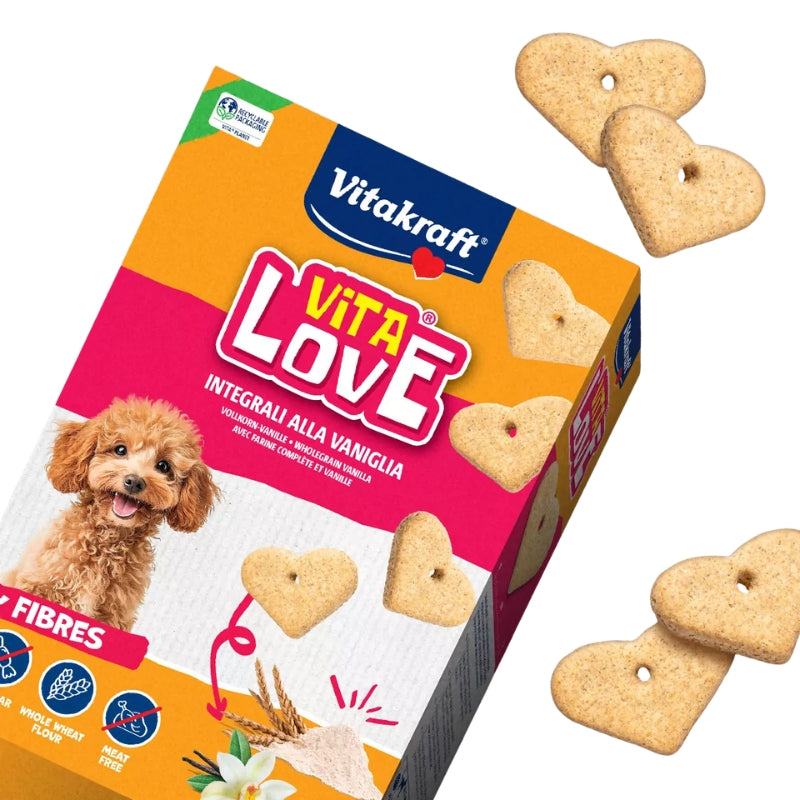 VITAKRAFT VITA LOVE BISCOTTI INTEGRALI ALLA VANIGLIA 300G