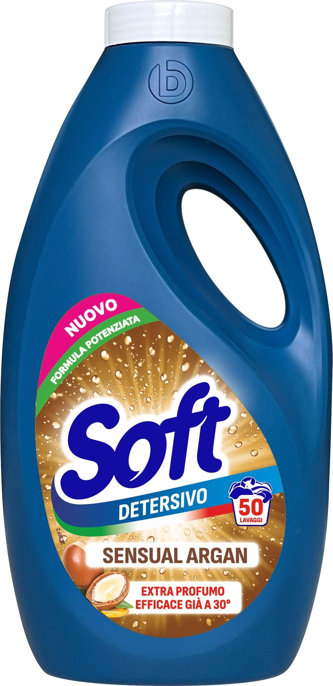 SOFT DETERSIVO LAVATRICE 2,25L 50LAV. SENSUAL ARGAN