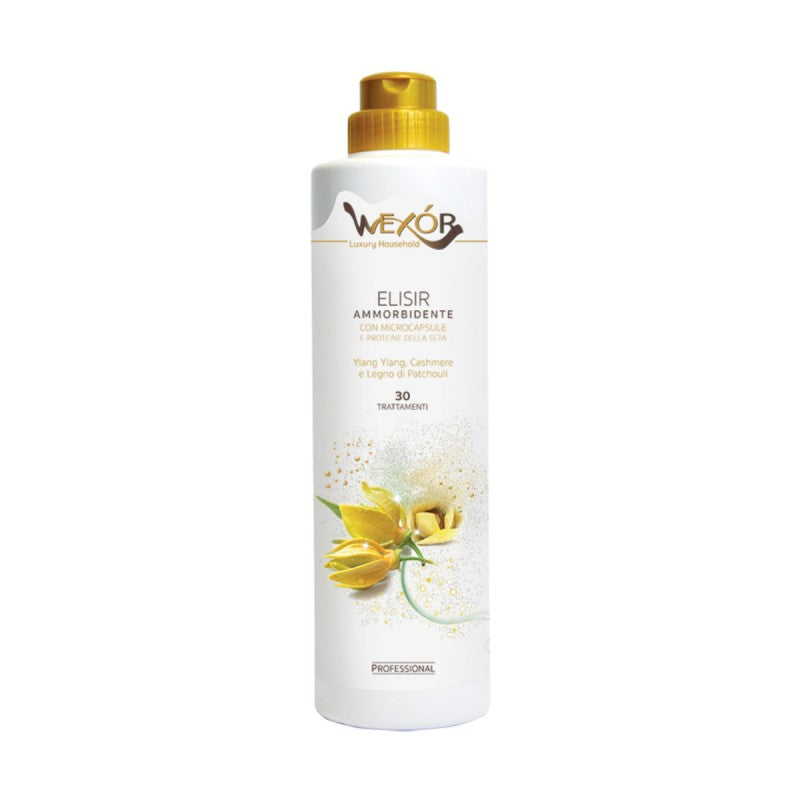 WEXOR ELISIR AMMORBIDENTE 750ML YLANG YLANG,CASHMERE E LEGNO DI PATCHOULI
