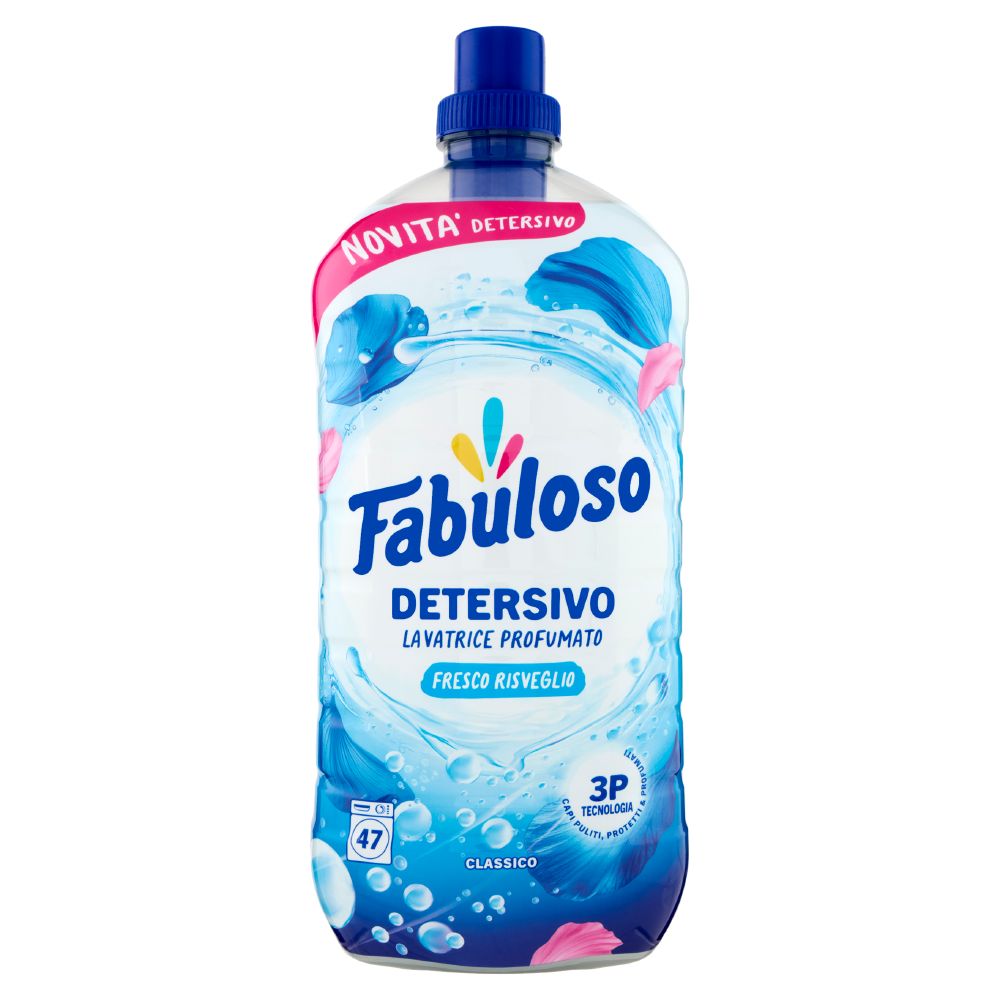 FABULOSO DETERSIVO LAVATRICE PROFUMATO 1,9L 47LAV. FRESCO RISVEGLIO CLASSICO
