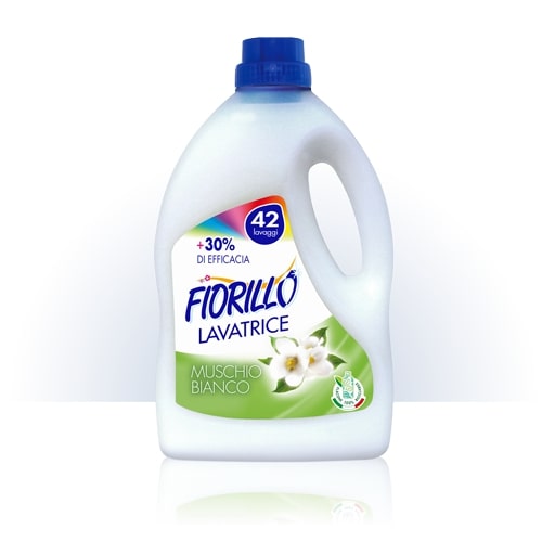 FIORILLO LAVATRICE LIQUIDO 2,5LT 42 LAVAGGI MUSCHIO BIANCO