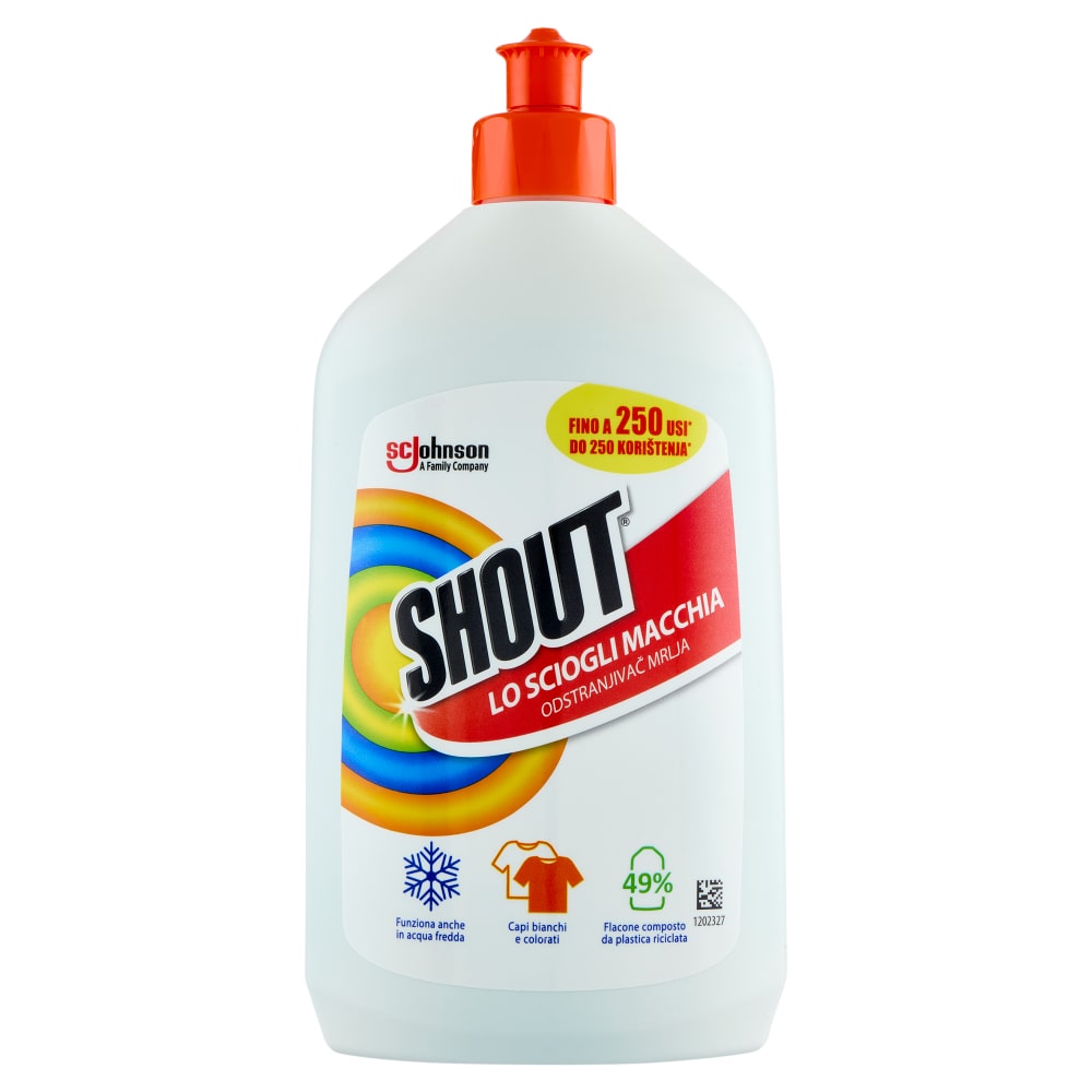 BIO SHOUT TRIPLA AZIONE LO SCIOGLIMACCHIA 500ML