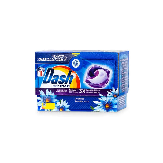DASH 3IN1 PODS RAPID DISSOLUTION 11PZ LENOR BREZZA SOFFIO D'ARIA