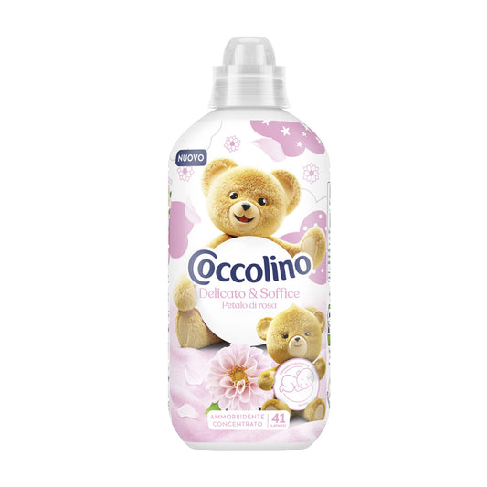 COCCOLINO AMMORBIDENTE CONCENTRATO 952ML 41LAV. DELICATO & SOFFICE PETALO DI ROSA