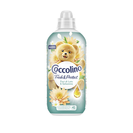 COCCOLINO AMMORBIDENTE CONCENTRATO 952ML 41LAV. FRESH & PROTECT FIORI DI LOTO E GELSOMINO