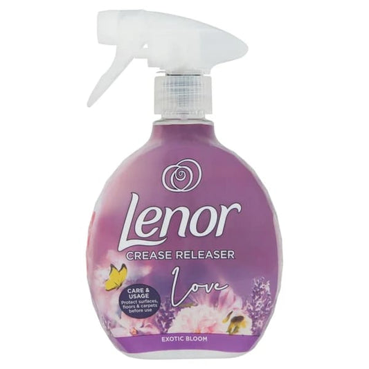LENOR CREASE RELEASER SPRAY 500ML LOVE EXOTIC BLOOM