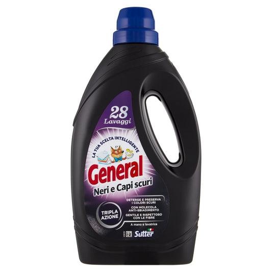 GENERAL LAVATRICE LIQUIDO 1,4L 28LAV. NERI E CAPI SCURI