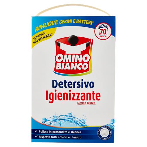 OMINO BIANCO DETERSIVO IGIENIZZANTE POLVERE 3850GR 70 LAVAGGI