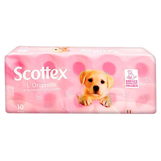 SCOTTEX CARTA IGIENICA L'ORIGINALE 10 ROTOLI