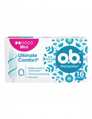 O.B. PRO COMFORT ULTIMATE COMFORT MINI 16PZ