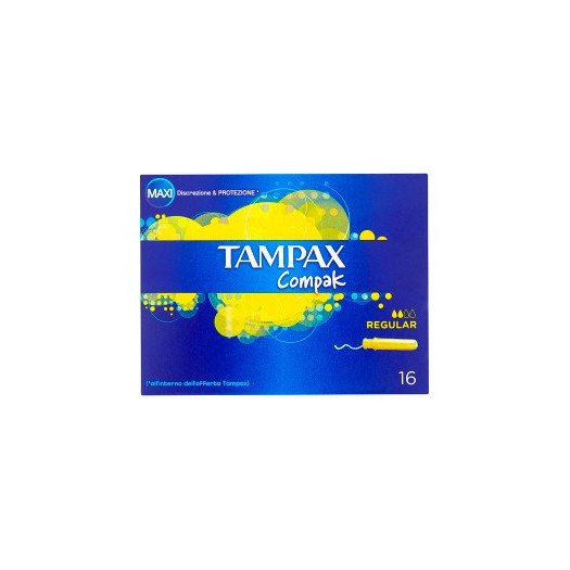 TAMPAX COMPAK REGULAR X16