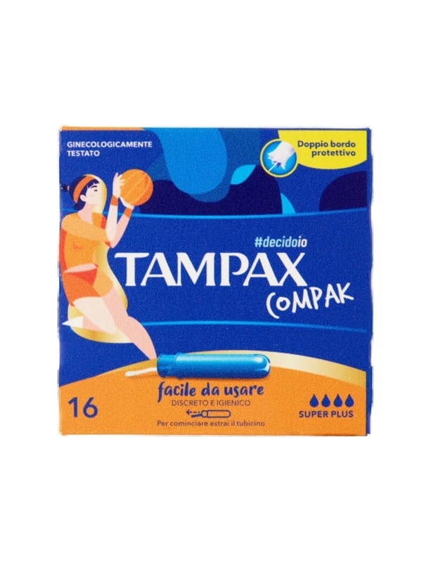 TAMPAX COMPAK SUPER PLUS X16