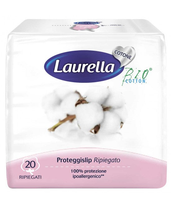 LAURELLA BIO COTONE PROTEGGI SLIP RIPIEGATO X20