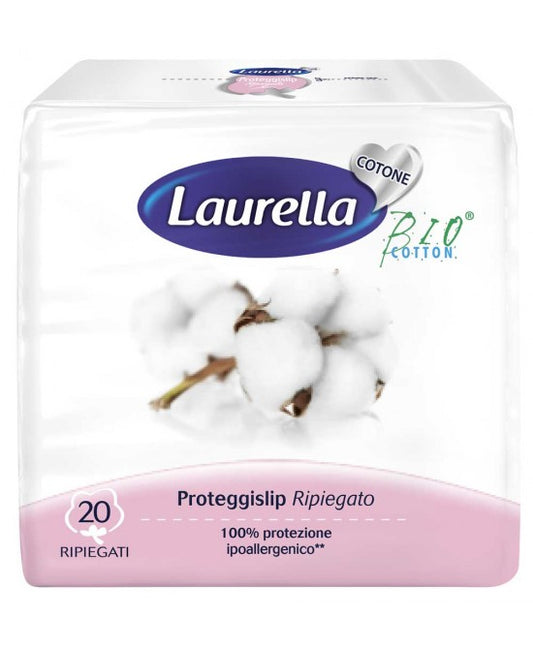 LAURELLA BIO COTONE PROTEGGI SLIP RIPIEGATO X20