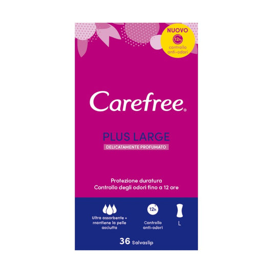 CAREFREE PLUS LARGE SALVASLIP X36
