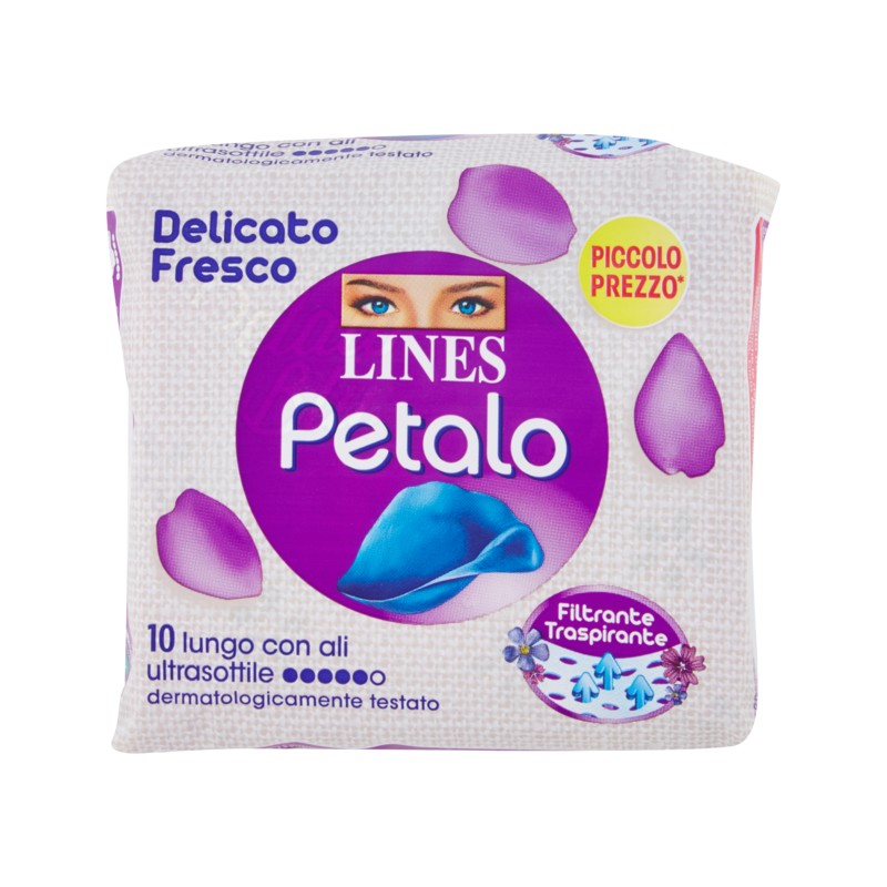 LINES PETALO BLU X10 LUNGO CON ALI