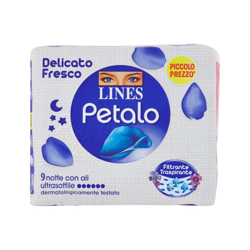 LINES PETALO BLU X9 NOTTE CON ALI