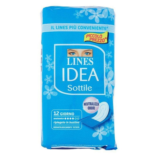 LINES IDEA SOTTILE X12 GIORNO ANATOMICO RIPIEGATO