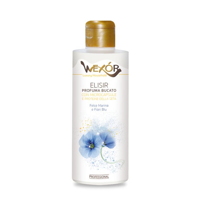 WEXOR ELISIR PROFUMA BUCATO 200ML FELCE MARINA E FIORI BLU