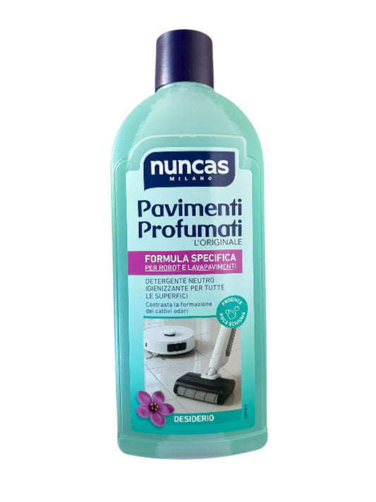 NUNCAS PAVIMENTI PROFUMATI ROBOT E LAVAPAVIMENTI 500ML DESIDERIO
