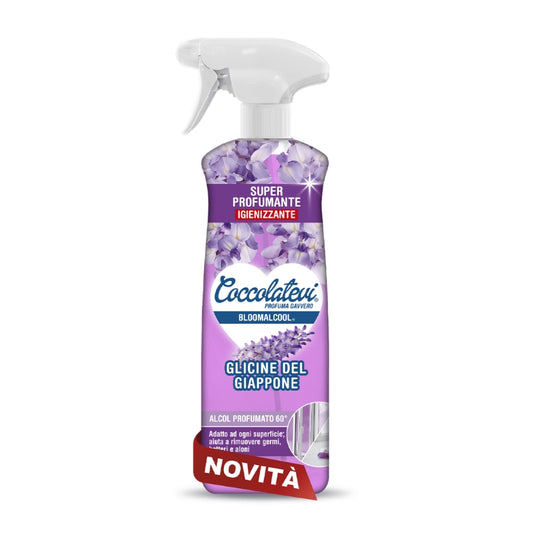 COCCOLATEVI BLOOMALCOOL ALCOOL PROFUMATO 60 SPRAY 750ML GLICINE DEL GIAPPONE