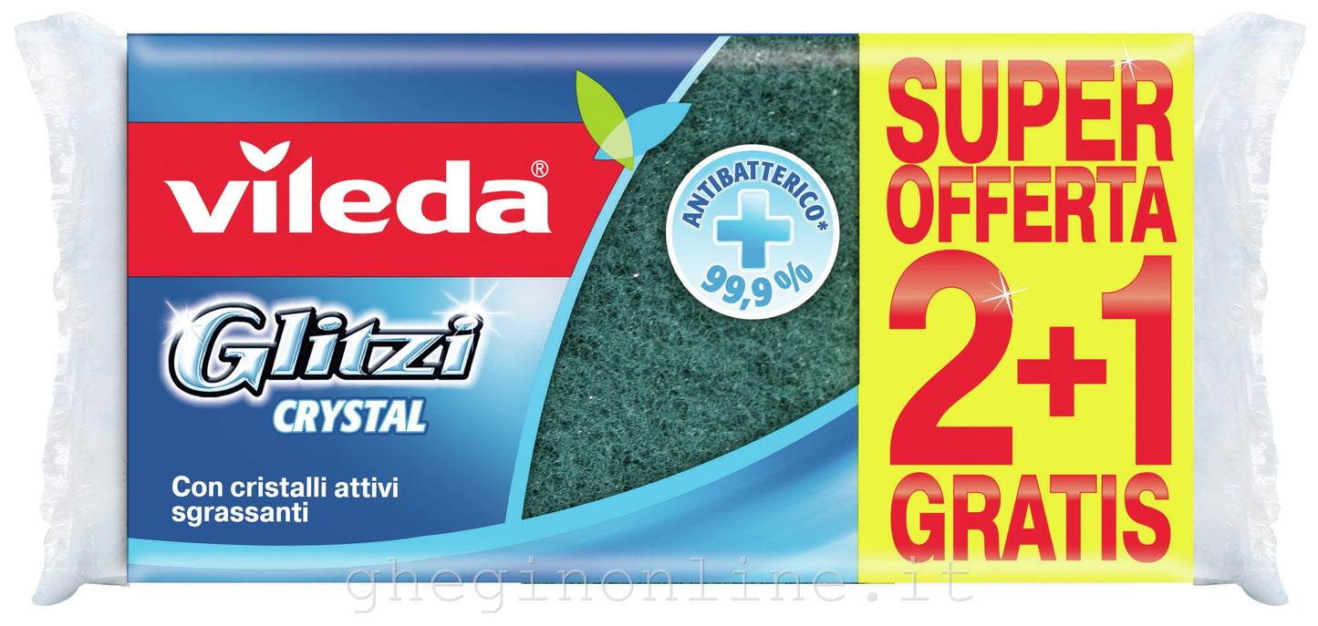 VILEDA GLITZI CRYSTAL 2+1