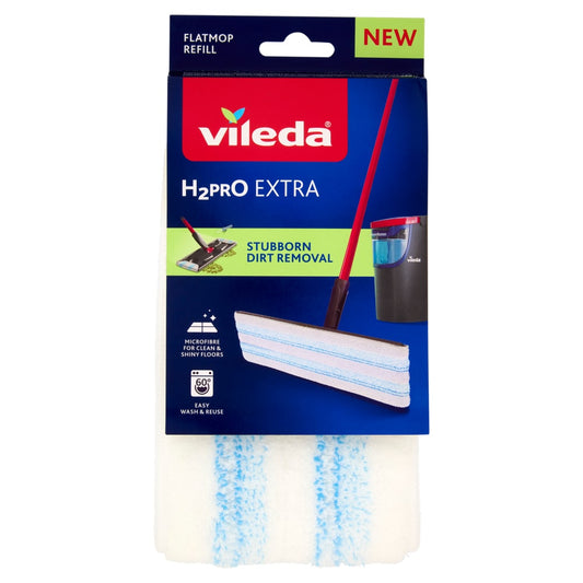 VILEDA H2PRO EXTRA FLAT MOP REFILL RICAMBIO 1PZ