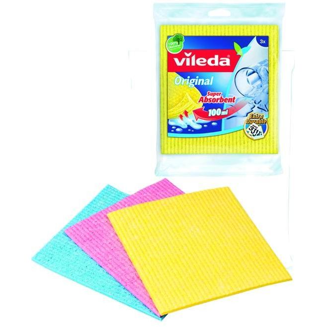 VILEDA PANNO SPUGNA ORIGINAL 3PZ