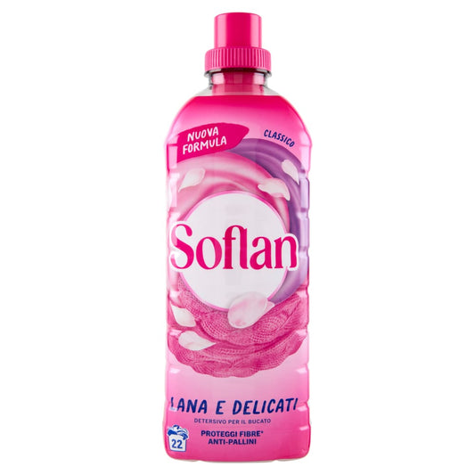 SOFLAN LIQUIDO 900ML 22 LAVAGGI LANA E DELICATI CLASSICO
