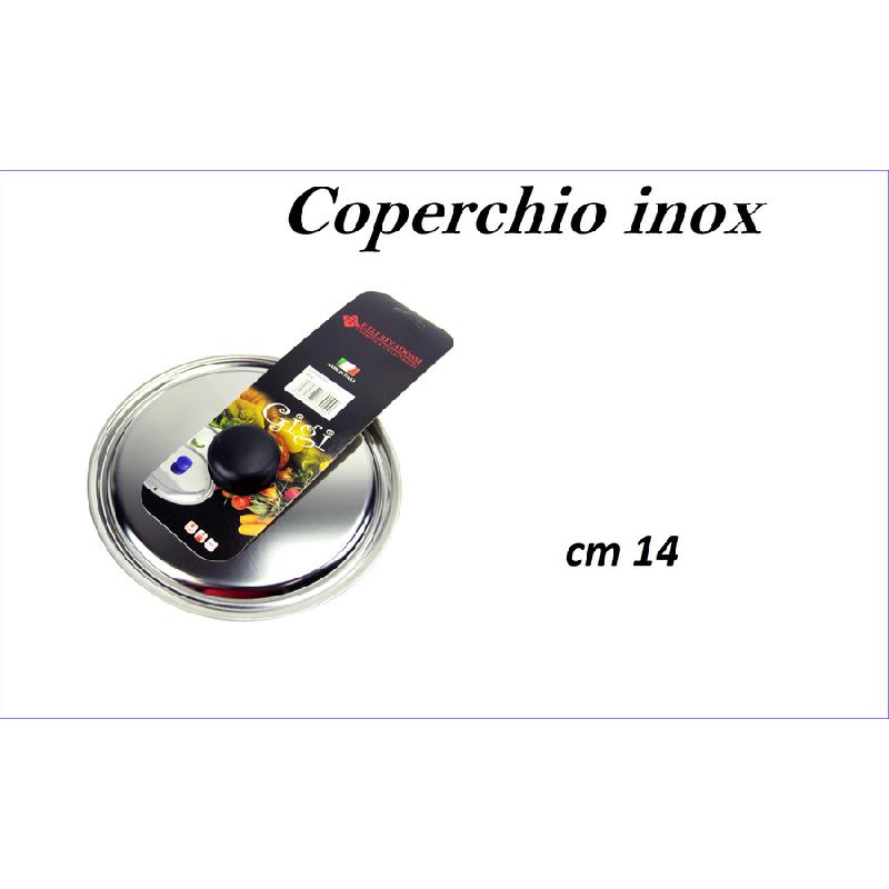 RIVADOSSI COPERCHIO INOX CM.14