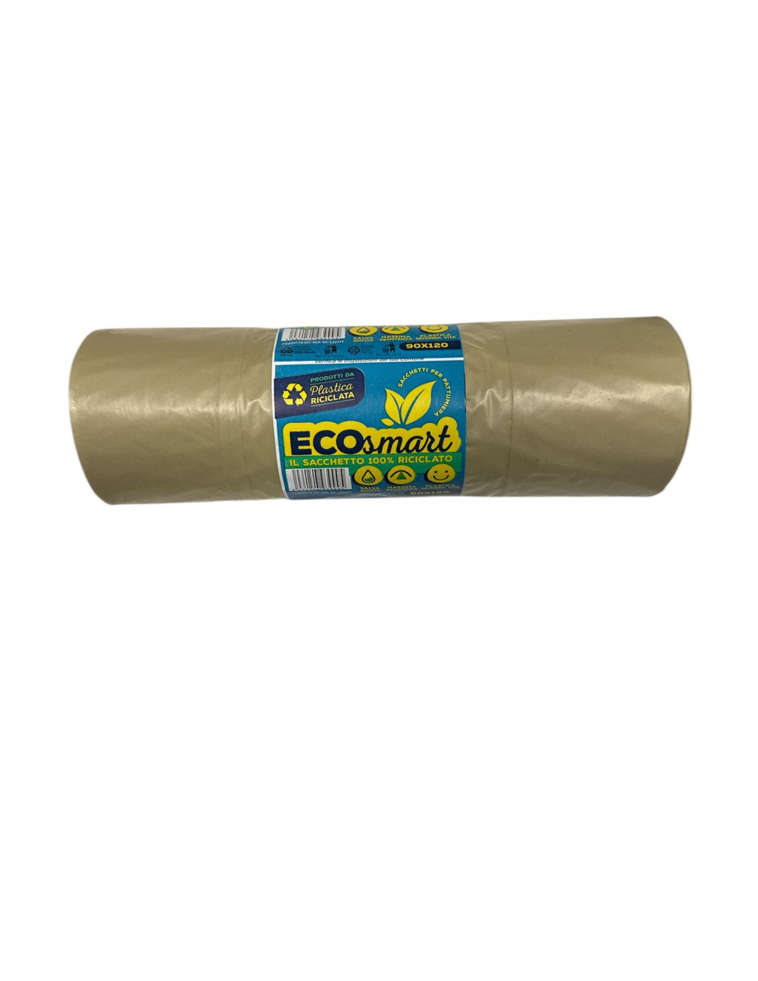 ECOSMART SACCHI 90X120 700GR AMBRA 100% RICICLATO