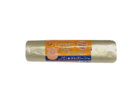 SMP CHEAPY BAG BASIC AMBRA 90X120 5PZ