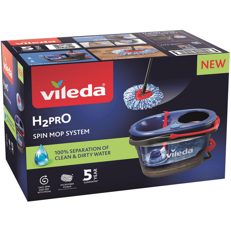VILEDA H2PRO SPIN MOP SYSTEM SISTEMA LAVAPAVIMENTI