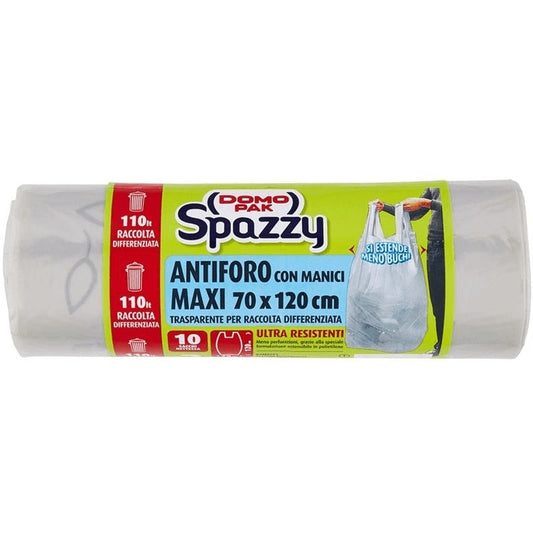 DOMOPAK SPAZZY 70X120 110LT 10PZ TRASPARENTE
