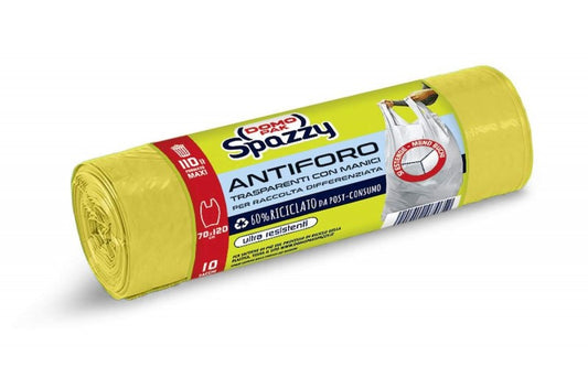 DOMOPAK SPAZZY 70X120 110LT 10PZ GIALLO