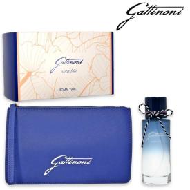 GATTINONI NOTA BLU GIFT SET EDP 75ML + BORSETTA