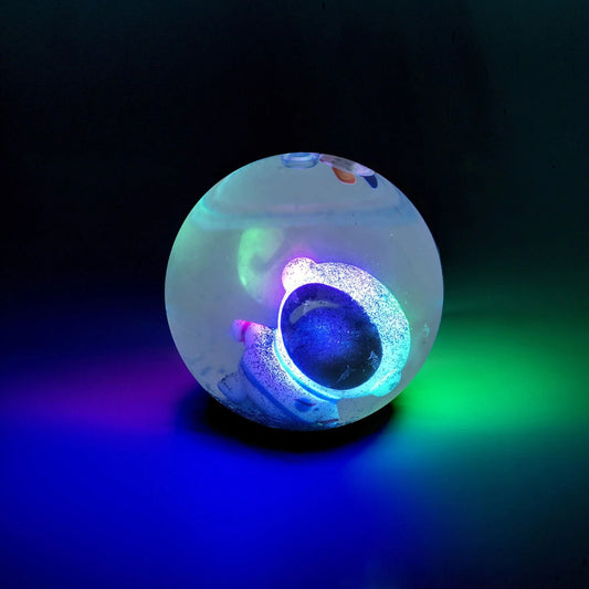 LEGAMI MILANO LIGHT UP BOUNCY BALL PALLINA RIMBALZANTE LUMINOSA SPACE