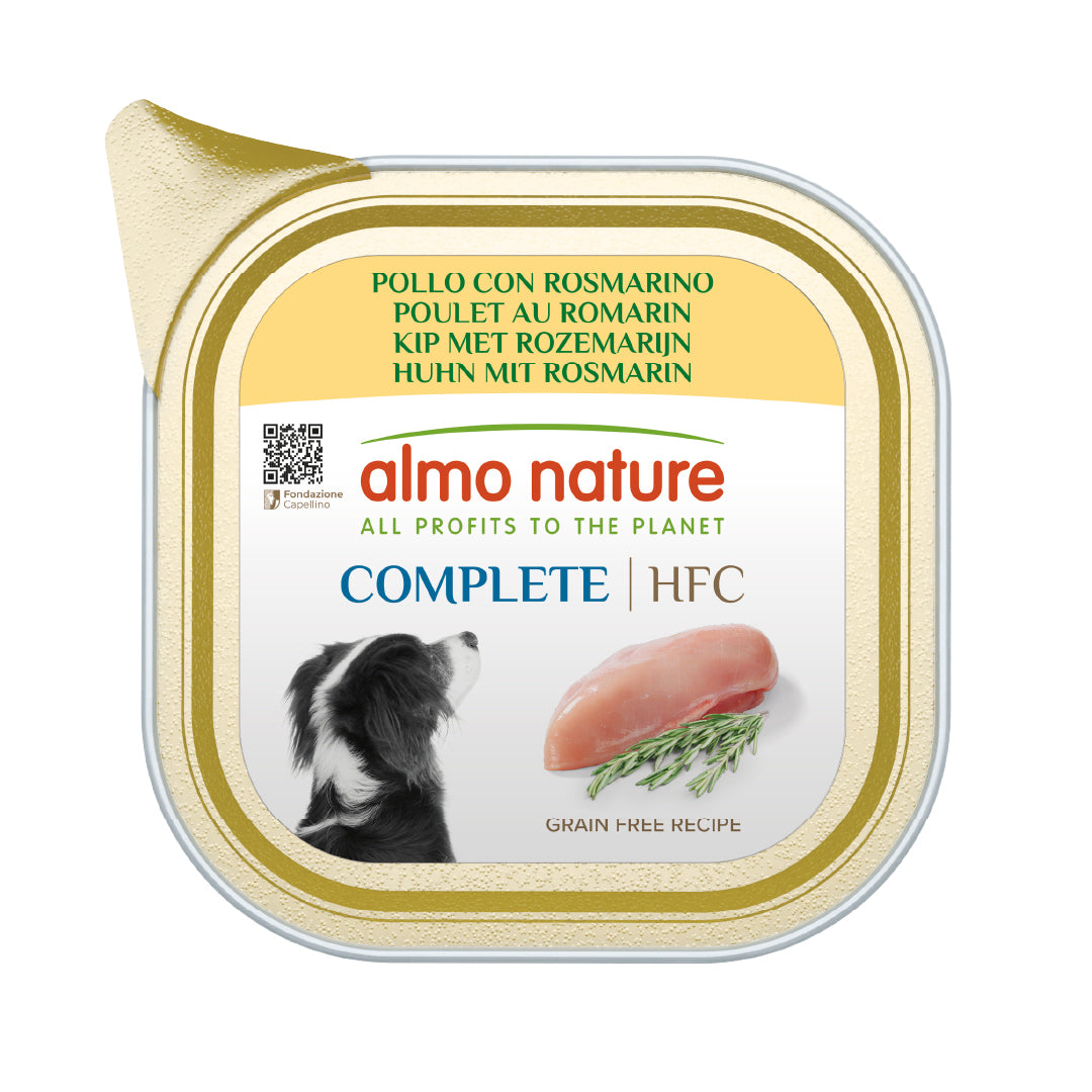 ALMO NATURE COMPLETE HFC CANE 150G POLLO CON ROSMARINO