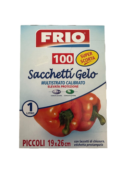 FRIO SACCHETTI GELO 19X26 1LT PICCOLI MAXI SCORTA 100PZ