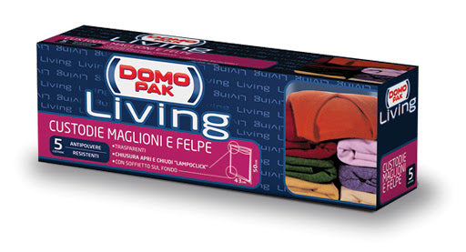 DOMOPAK LIVING CUSTODIE MAGLIONI E FELPE CM.43X50 X5