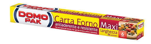 DOMOPAK CARTA FORNO ANTIADERENTE E RESISTENTE MAXI LARGHEZZA CM.36H 6M