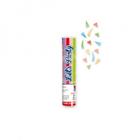 BIG PARTY POPPER 21CM MULTICOLOR